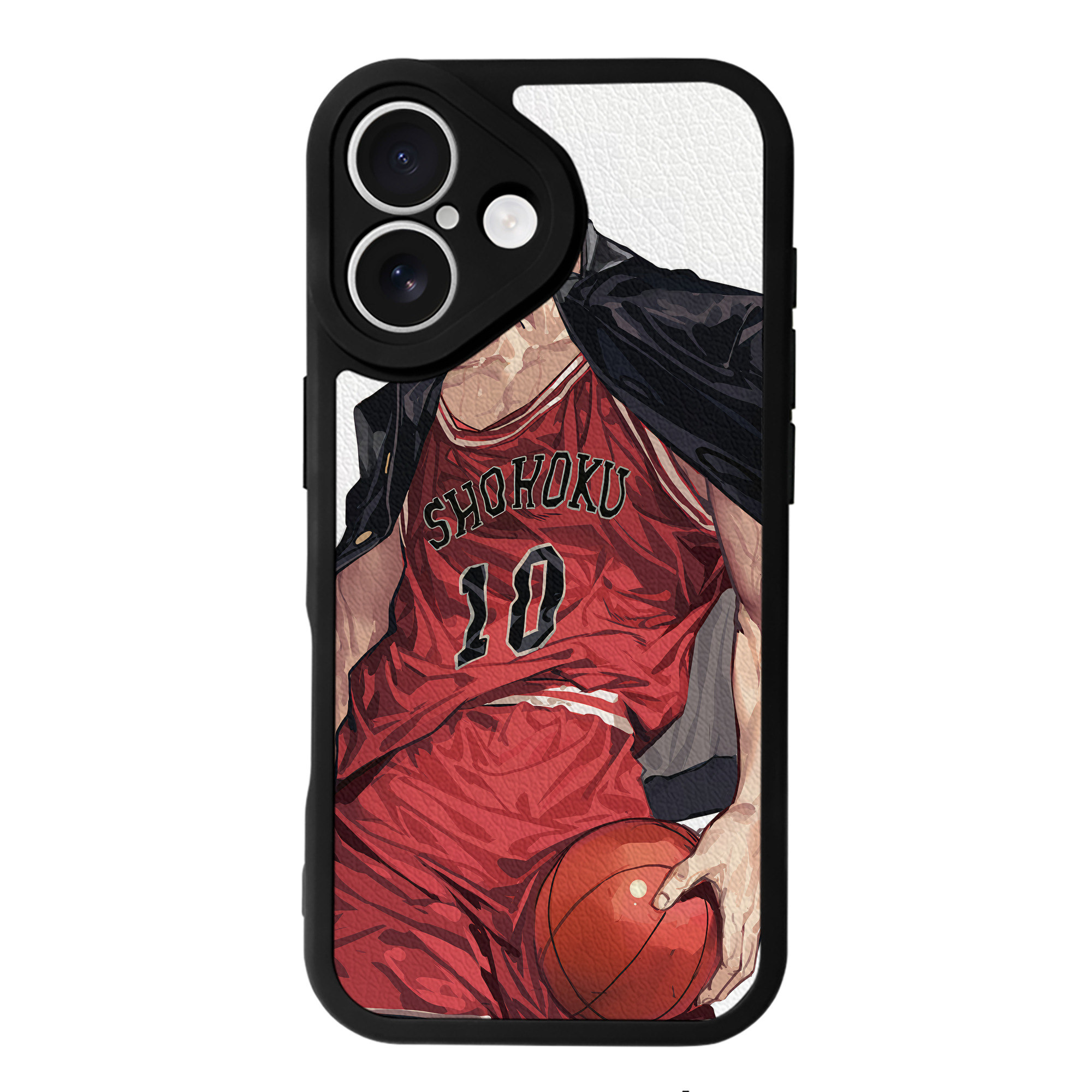 （画像用） SLAM DUNK／スラムダンク 【iPhone 16シリーズ対応】シリコンスマホケース（レザー調） 材質：シリコン